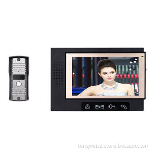 7" TFT LCD video doorbell phone intercom, for sale, unlock 2 doors in 4 rooms, buy from China